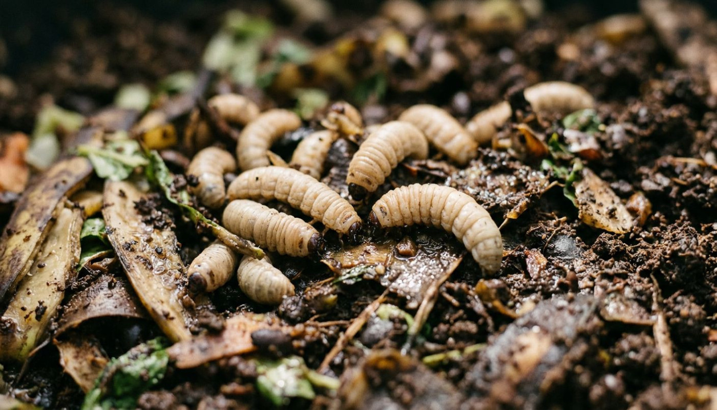 Comment les larves de mouches soldats noires favorisent-elles la durabilité écologique ?